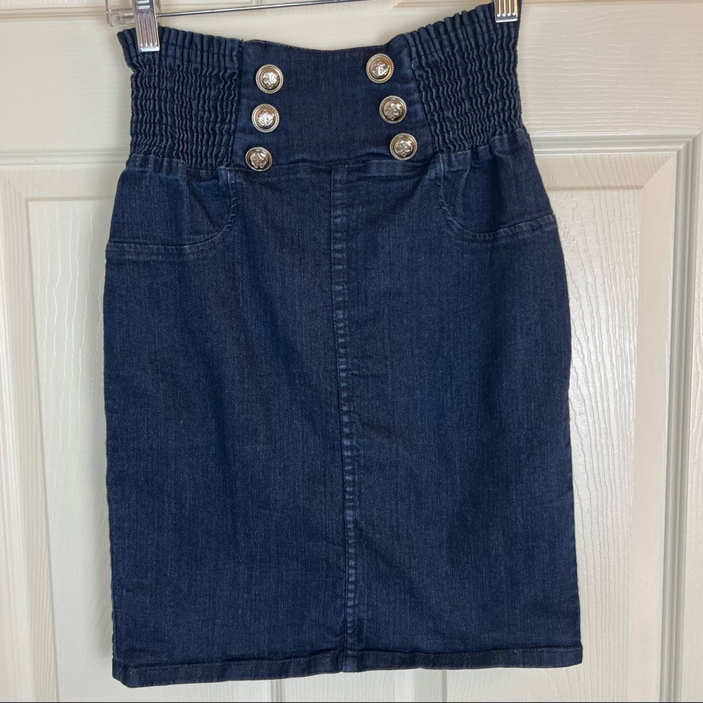 Blue Jean Girls’ Pencil Skirt